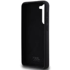 Karl Lagerfeld silikoninis dėklas Galaxy S24+ – juodas
