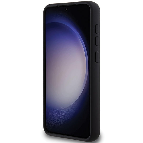 Karl Lagerfeld silikoninis dėklas Galaxy S24+ – juodas