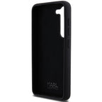 Karl Lagerfeld silikoninis dėklas Samsung Galaxy S24+ – juodas