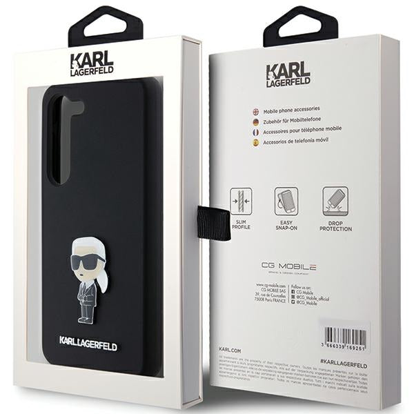 Karl Lagerfeld dėklas Samsung Galaxy S24 – juodas