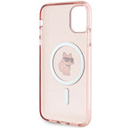 Karl Lagerfeld MagSafe dėklas iPhone 11/XR – rožinis -- iPhone 11