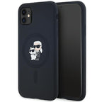 Karl Lagerfeld MagSafe dėklas iPhone 11/XR – juodas -- iPhone 11