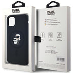 Karl Lagerfeld MagSafe dėklas iPhone 11/XR – juodas -- iPhone 11