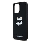 Karl Lagerfeld silikoninis MagSafe dėklas iPhone 15 Pro – juodas -- iPhone 15 Pro