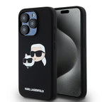 Karl Lagerfeld MagSafe dėklas iPhone 15 Pro – juodas