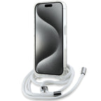 Karl Lagerfeld MagSafe dėklas iPhone 15 Pro Max – skaidrus