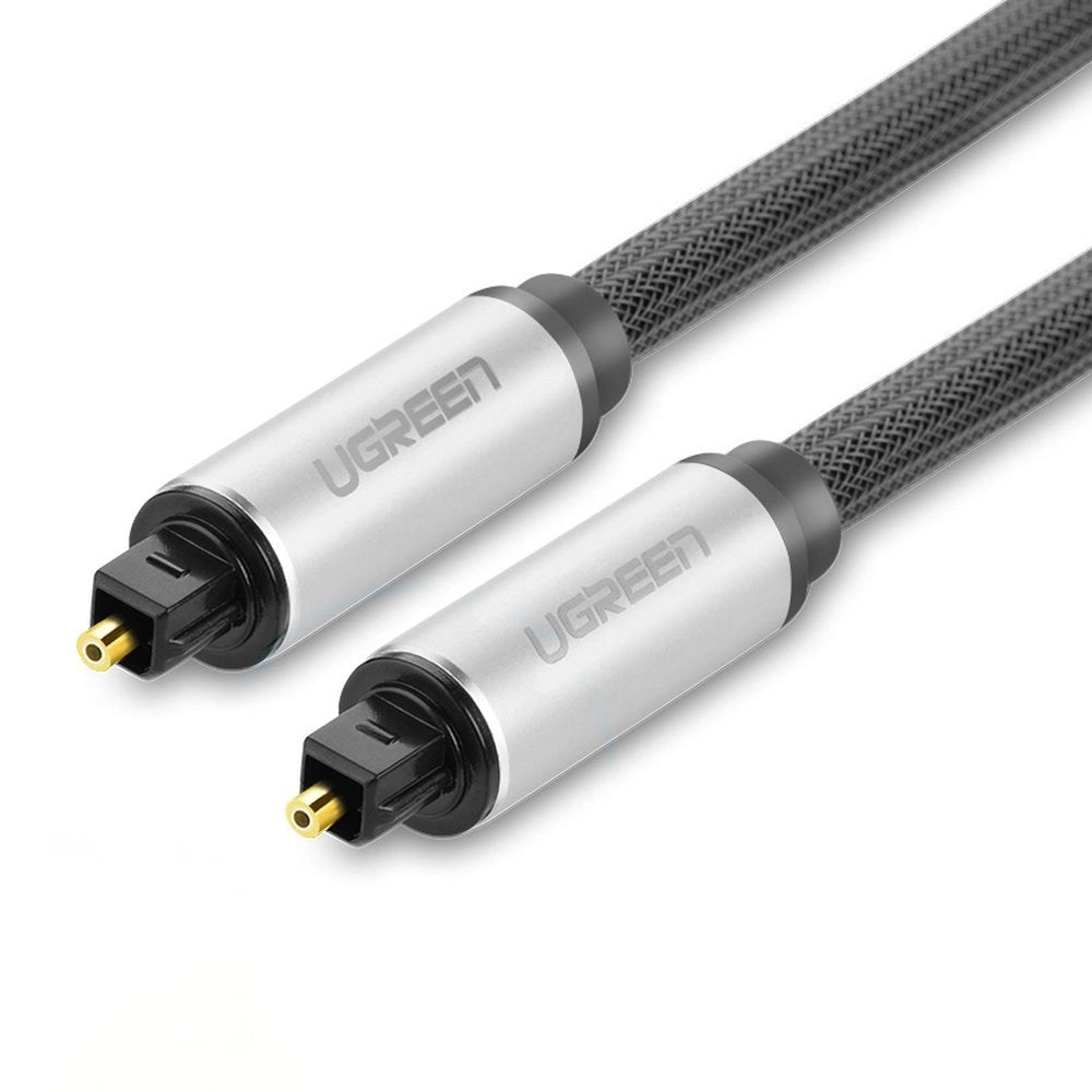 Ugreen AV108 10540 optinis Toslink/SPDIF kabelis 2m - pilkas -- Audio Cables