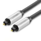 Ugreen AV108 10540 optinis Toslink/SPDIF kabelis 2m - pilkas -- Audio Cables