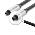 Ugreen AV108 10540 optinis Toslink/SPDIF kabelis 2m - pilkas -- Audio Cables