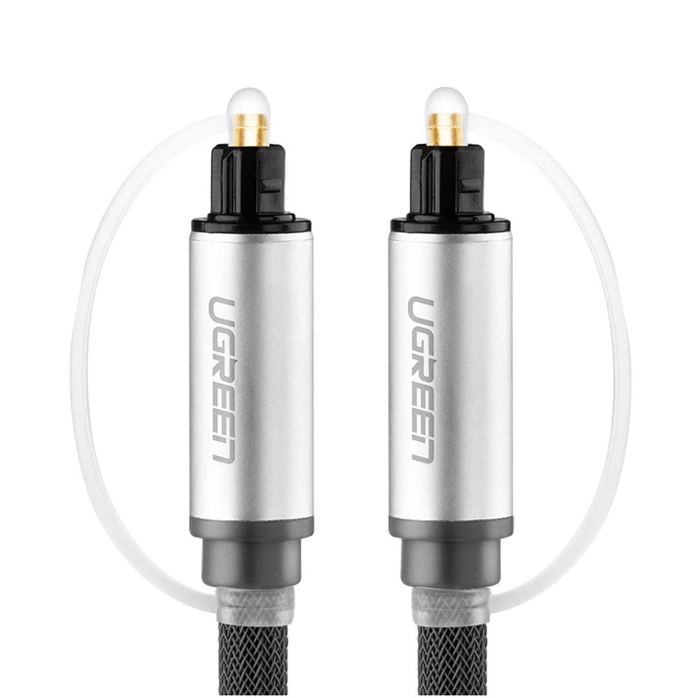 Ugreen AV108 10540 optinis Toslink/SPDIF kabelis 2m - pilkas -- Audio Cables