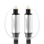 Ugreen AV108 10540 optinis Toslink/SPDIF kabelis 2m - pilkas -- Audio Cables