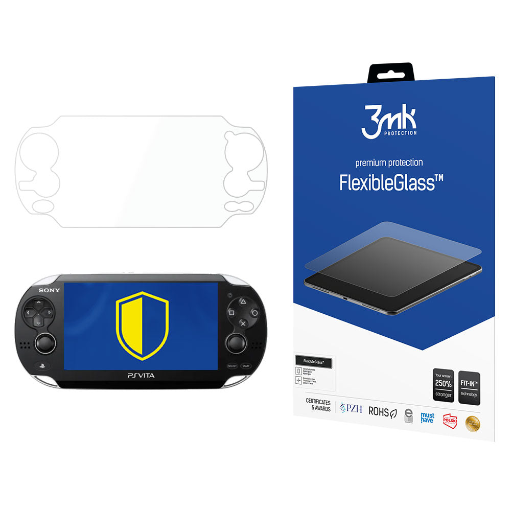 3mk FlexibleGlass™ hibridinis stiklas, skirtas Sony PS Vita -- Cell phone tempered glass