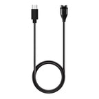 Magnetinis įkroviklis Garmin išmaniesiems laikrodžiams su USB-C - juodas
