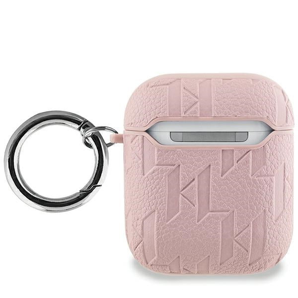 Karl Lagerfeld dėklas AirPods 1/2 – rožinis