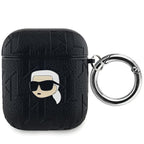 Karl Lagerfeld Karl Head dėklas AirPods 1/2 – juodas