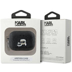 Karl Lagerfeld dėklas AirPods Pro 2 – juodas
