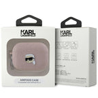 Karl Lagerfeld dėklas AirPods Pro 2 – rožinis