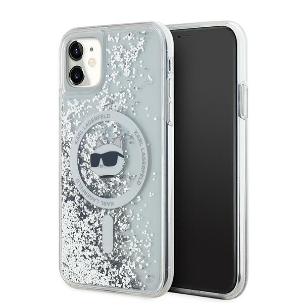 Karl Lagerfeld Liquid Glitter MagSafe dėklas iPhone 11/XR -- iPhone 11