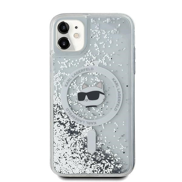 Karl Lagerfeld Liquid Glitter MagSafe dėklas iPhone 11/XR -- iPhone 11