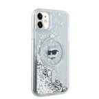 Karl Lagerfeld Liquid Glitter MagSafe dėklas iPhone 11/XR -- iPhone 11