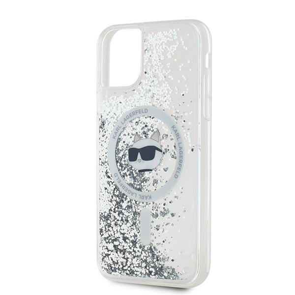 Karl Lagerfeld Liquid Glitter MagSafe dėklas iPhone 11/XR -- iPhone 11