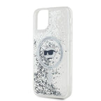 Karl Lagerfeld Liquid Glitter MagSafe dėklas iPhone 11/XR -- iPhone 11