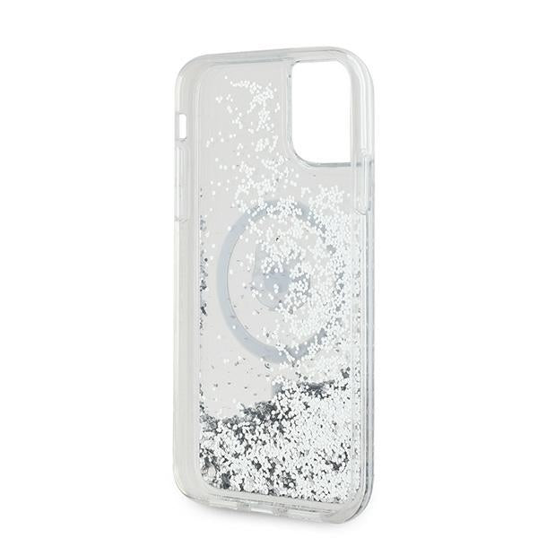 Karl Lagerfeld Liquid Glitter MagSafe dėklas iPhone 11/XR -- iPhone 11