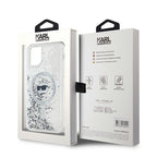 Karl Lagerfeld Liquid Glitter MagSafe dėklas iPhone 11/XR -- iPhone 11
