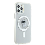 Karl Lagerfeld IML Choupette MagSafe dėklas iPhone 12 / 12 Pro - skaidrus -- iPhone 12
