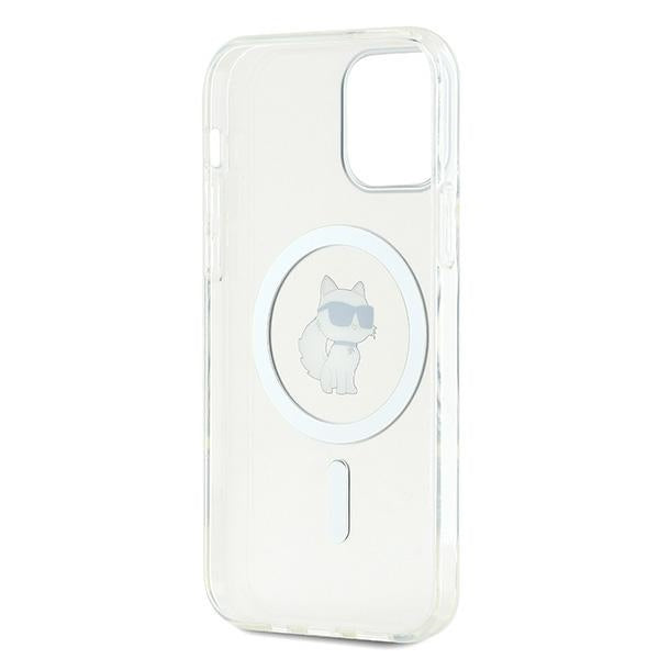 Karl Lagerfeld IML Choupette MagSafe dėklas iPhone 12 / 12 Pro - skaidrus -- iPhone 12
