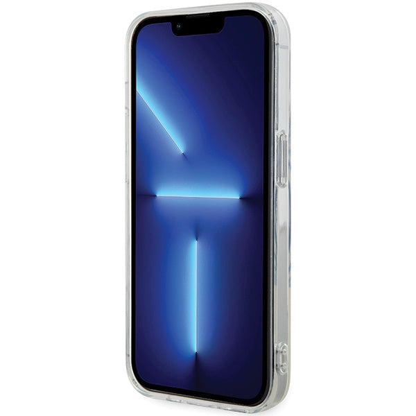 Karl Lagerfeld IML Choupette MagSafe dėklas, skirtas iPhone 13 Pro / 13 - skaidrus