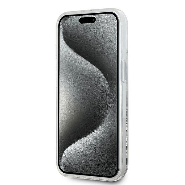 Karl Lagerfeld MagSafe dėklas iPhone 14/15/13 – skaidrus