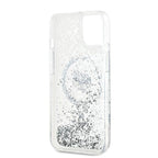 Karl Lagerfeld MagSafe dėklas iPhone 14/15/13 – skaidrus