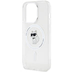 Karl Lagerfeld MagSafe dėklas iPhone 14 Pro Max – skaidrus