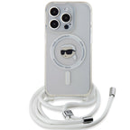 Karl Lagerfeld MagSafe dėklas iPhone 15 Pro – skaidrus -- iPhone 15 Pro
