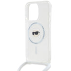 Karl Lagerfeld MagSafe dėklas iPhone 15 Pro – skaidrus -- iPhone 15 Pro