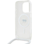 Karl Lagerfeld MagSafe dėklas iPhone 15 Pro – skaidrus -- iPhone 15 Pro