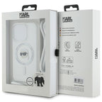 Karl Lagerfeld MagSafe dėklas iPhone 15 Pro – skaidrus -- iPhone 15 Pro