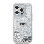 Karl Lagerfeld MagSafe dėklas iPhone 15 Pro – skaidrus