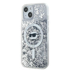 Karl Lagerfeld MagSafe dėklas iPhone 15/14/13 – skaidrus