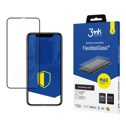 Hybrid glass 3mk flexibleglass max™ skirtas iPhone 11 Pro Max -- iPhone 11 Pro Max