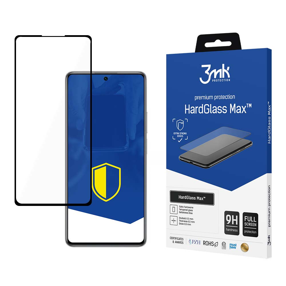3mk HardGlass Max grūdintas stiklas skirtas Xiaomi Mi 11T / 11T Pro -- Xiaomi Mi 11T / Xiaomi Mi 11T Pro