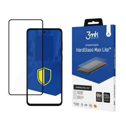 3mk HardGlass Max Lite grūdintas stiklas, skirtas Motorola Moto G52 -- Motorola g52