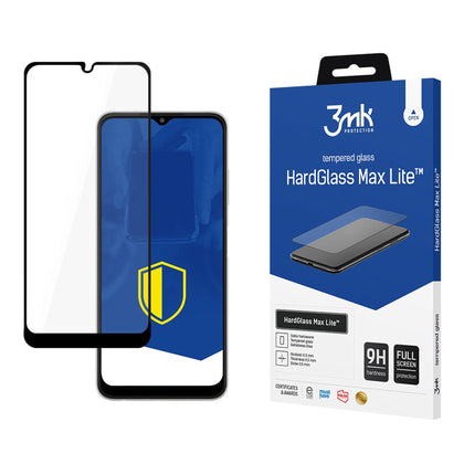9H 3mk HardGlass Max Lite™ stiklas, skirtas Samsung Galaxy A22 5G -- Samsung Galaxy A22