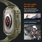 Dirželis Spigen Rugged Armor Pro Apple Watch Ultra 1 / 2 (49 mm), vintažinis chaki -- Apple Watch Ultra (49 mm), Apple...