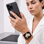 Dirželis Tech-Protect Silicone Apple Watch 8 / 9 / 10 / 11 / 12 / SE / Ultra (44 / 45 / 46 / 49 mm), dulkėtas rožinis --...