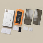 Apsauginis stiklas Tech-Protect Quick Set Spy+ Galaxy A18 4G / 5G, privatumo, 2 vnt. -- Galaxy A18 4G, Galaxy A18 5G