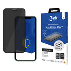 9H 3mk HardGlass Max Privacy™ privatumo stiklas, skirtas iPhone 11 -- iPhone 11