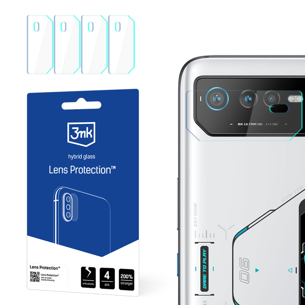 3mk Lens Protection™ hibridinis kameravimo stiklas Asus ROG Phone 6 / 6 Pro / 6D / 6D Ultimate -- Asus ROG Phone 6 / Asus...