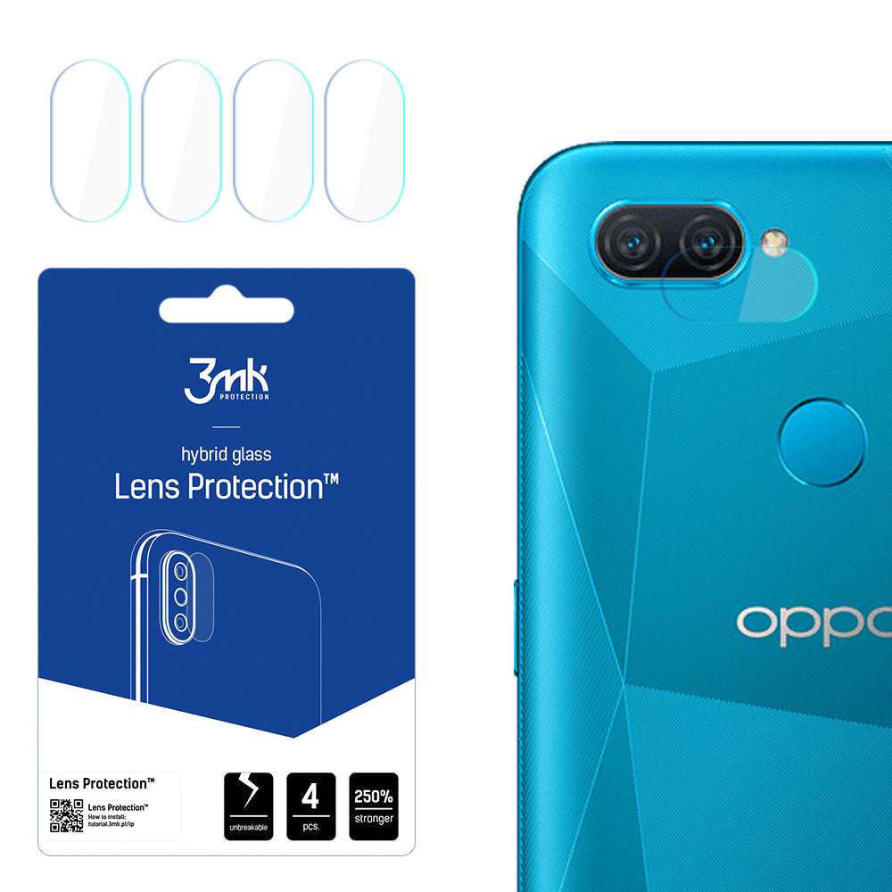 3mk objektyvo apsaugos kameros stiklas, skirtas Oppo A12 -- Oppo a12